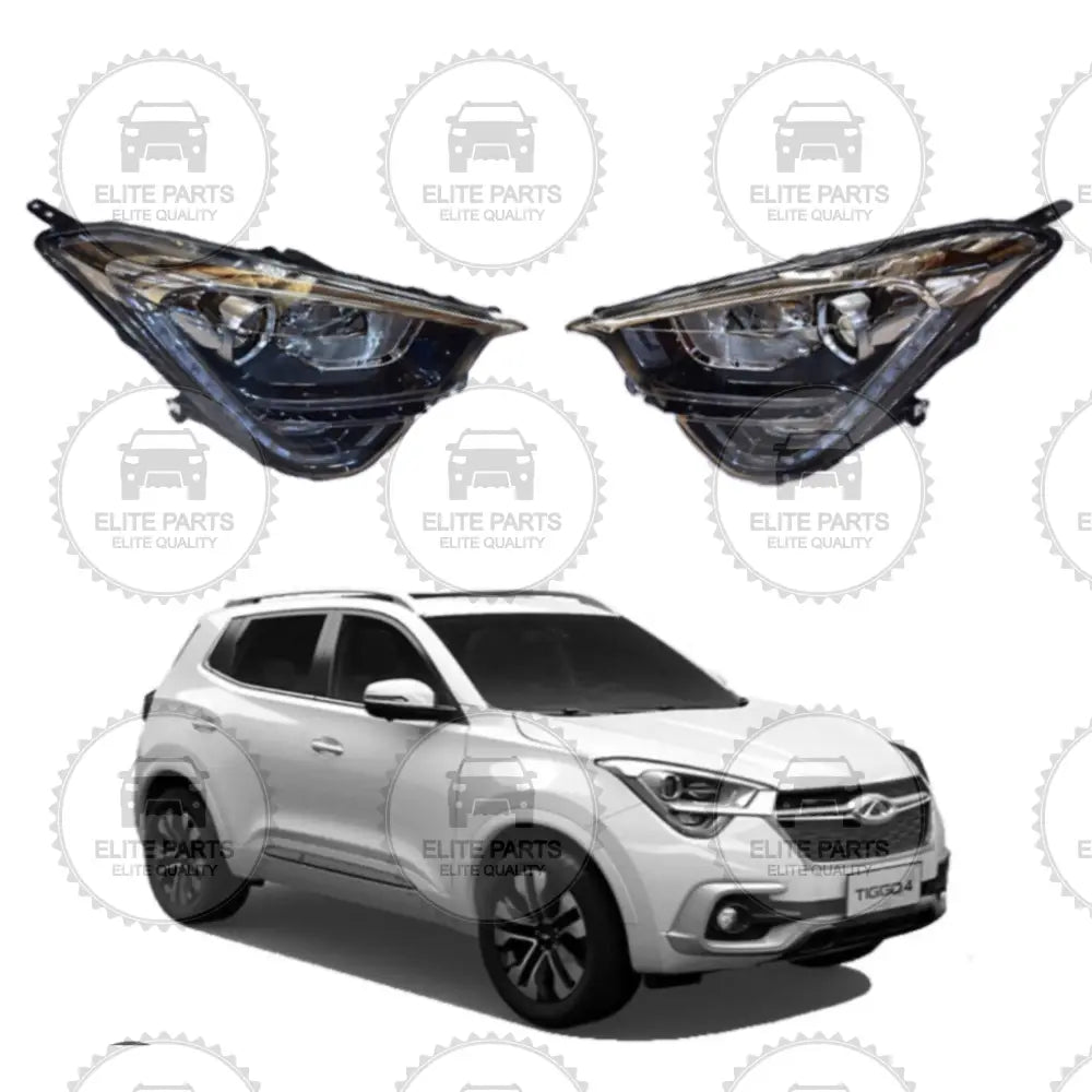 CHERY Tiggo 4 Original Front Headlight Lamp Assembly (كشافات مصابيح فوانيس امامية اصلية شيري تيجو 4)