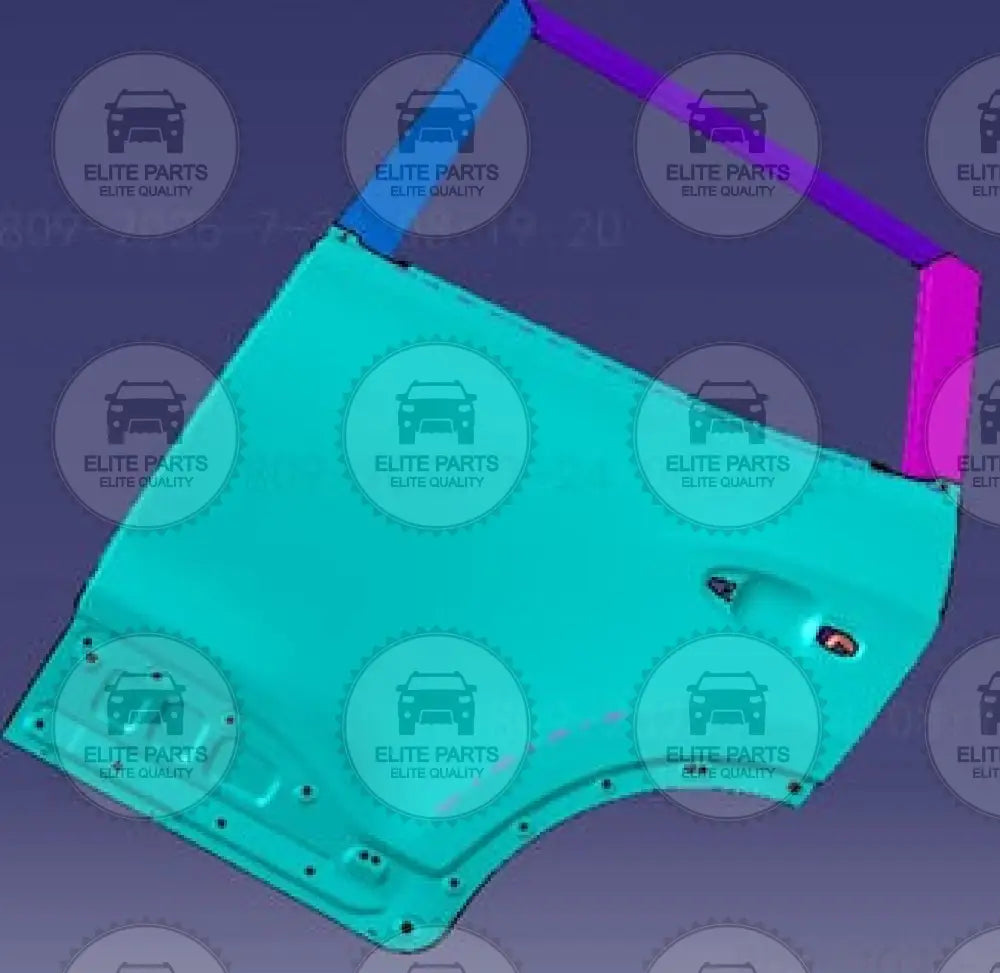 CHERY Tiggo 4 Original Left Side Rear Door Metal Sheet Assembly (باب  خلفى جهة اليسار اصلى شيرى تيجو 4) J68-6201010-DY