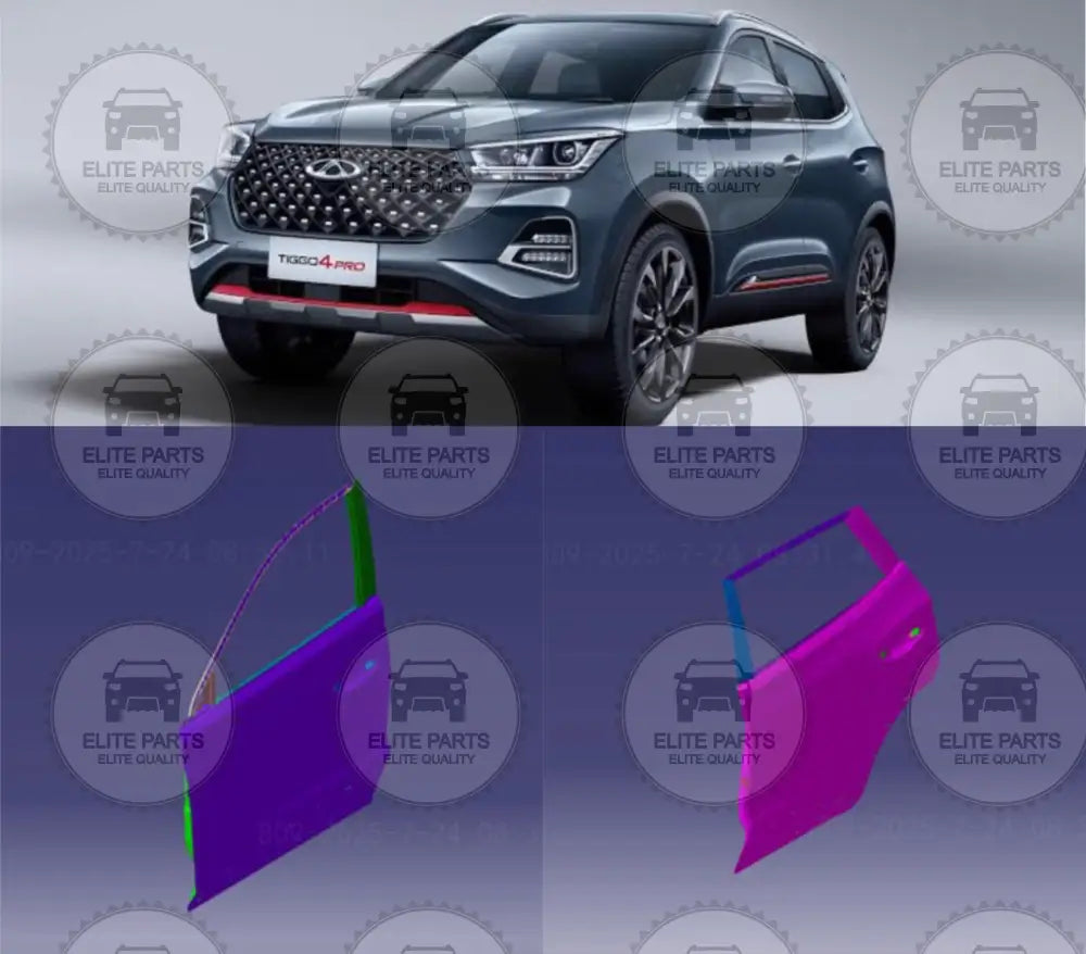 CHERY Tiggo 4 Pro Original Doors Metal Sheets Assembly (ابواب اصلية شيرى تيجو 4 برو)
