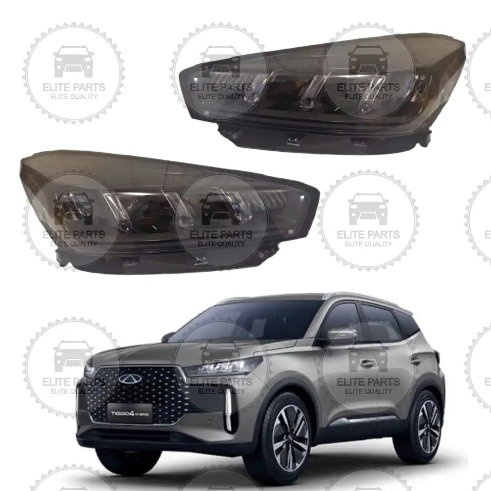 CHERY Tiggo 4 Pro Original Headlight Front Lamp Assembly (فوانيس كشافات مصابيح امامية اصلية شيري تيجو 4 برو)