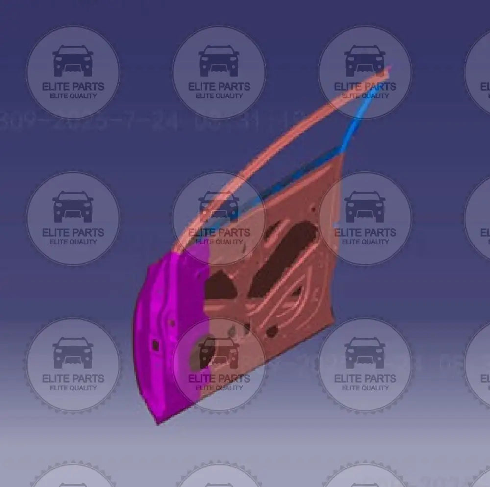 CHERY Tiggo 4 Pro Original Passenger Side Right Front Door Metal Sheet Assembly (باب راكب امامى جهة اليمين اصلي شيرى تيجو 4 برو) 551000936AADYJ