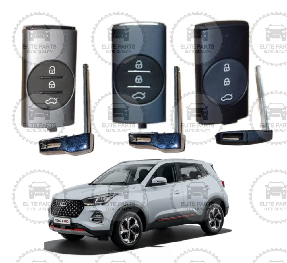 CHERY Tiggo 4 Pro Original Smart Remote Control & Mechanical Key Assembly (مفتاح ريموت كنترول ذكي شيرى تيجو 4 برو)