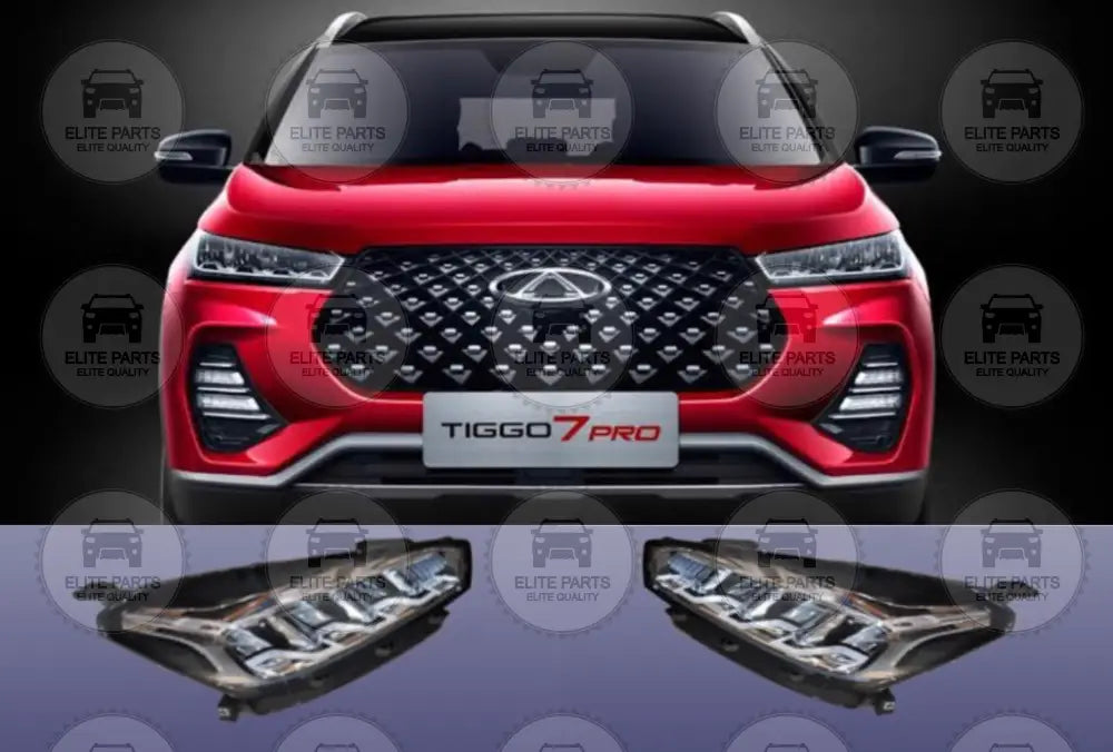 CHERY Tiggo 7 Pro Original Front Headlight Lamp Assembly (مصابيح كشافات فوانيس اضواء امامية اصلية شيرى تيجو 7 برو)