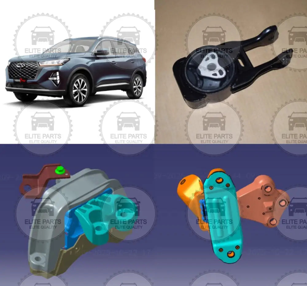 CHERY Tiggo 7 Series 1.5T Original Engine Suspension Mounts (قواعد دعامات تثبيت المحرك الاصلية شيرى تيجو 7)