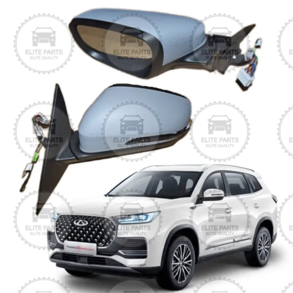 CHERY Tiggo 8 Pro Max Original Outer Rearview Mirror Assembly (مرايا باب جانبية خارجية اصلية شيري تيجو 8 برو ماكس)