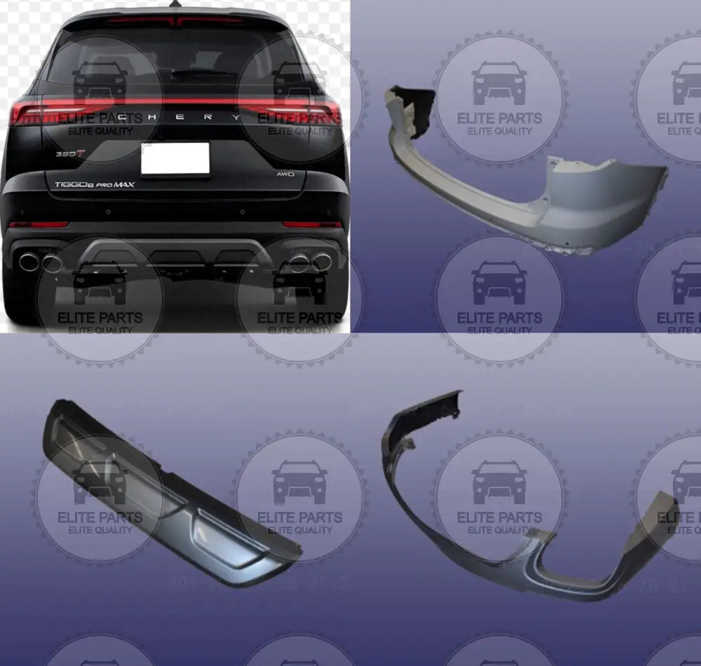 CHERY Tiggo 8 Pro Max Original Rear Bumper Whole Body – Elite Parts