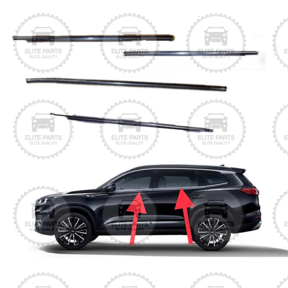 CHERY Tiggo 8 Series Original Doors Outer Belt-line Weatherstrip (شرائط عزل الابواب الخارجية شيري تيجو 8 و تيجو 8 برو)