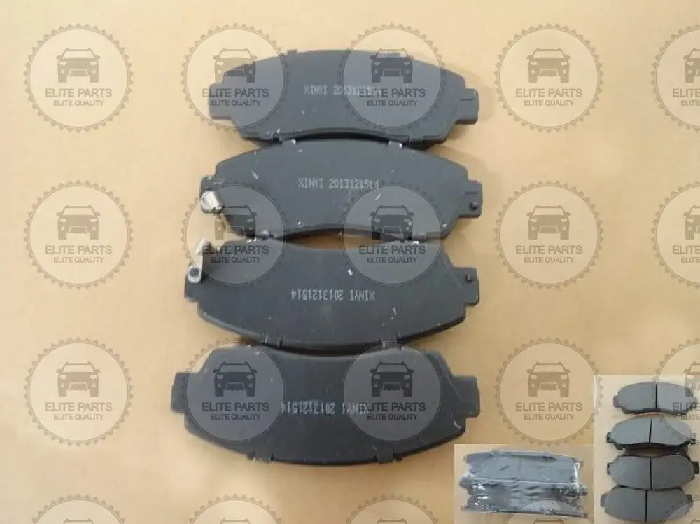 Front Brake Pads Lining Set For HAVAL H6 Generation One (طقم فحمات قماش فرامل امامى لهافال اتش 6 الجيل الاول) 3501115AKZ16B