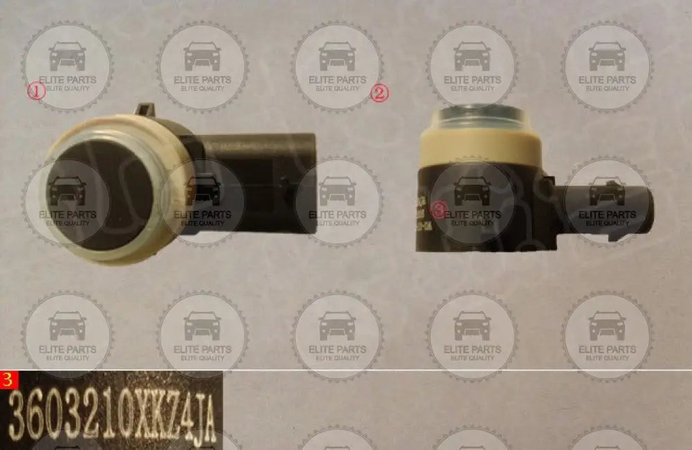 Front and Rear Parking Sensors for HAVAL H6 third Generation black color (حساس ركن هافال اتش 6 الجيل الثالث)  3603210XKZ4JA8F