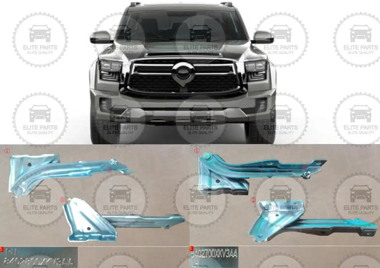 GWM Cannon Alpha Original Engine Hood Hinges Assembly (مفصلات كبوت بنيد جريت وول كانون الفا)