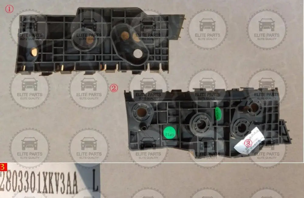 GWM Cannon Alpha Original Front Bumper Left Mounting Bracket (قاعدة حامل دعامة تثبيت الصدام الامامى جهة اليسار جريت وول بيكب كانون الفا) 2803301XKV3AA