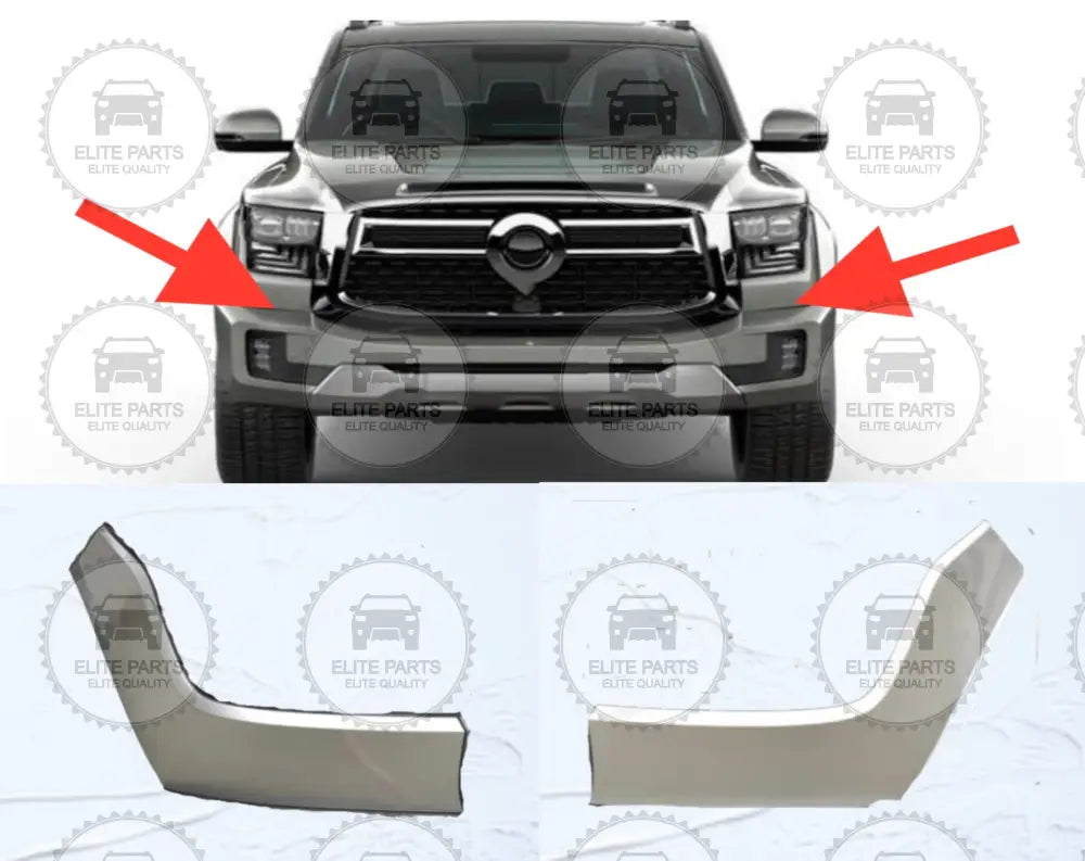 GWM Cannon Alpha Original Front Bumper Trim Assembly (لوحة شريط صدام امامى اصلية جريت وول بيكب كانون الفا)