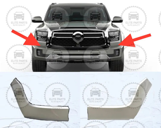 GWM Cannon Alpha Original Front Bumper Trim Assembly (لوحة شريط صدام امامى اصلية جريت وول بيكب كانون الفا)