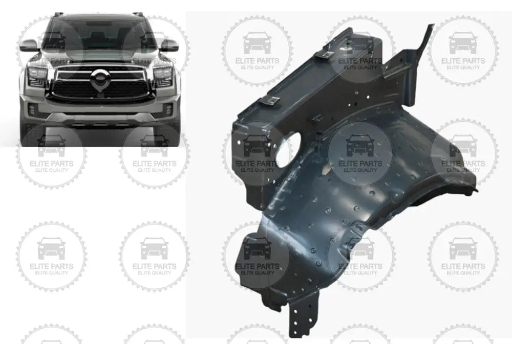 GWM Cannon Alpha Original Front Wheel Cover Assembly ( شاسيه غطاء رفارف العجل الامامى جريت وول بيكب كانون الفا) 8400300XKV3AA / 8400400XKV3AA