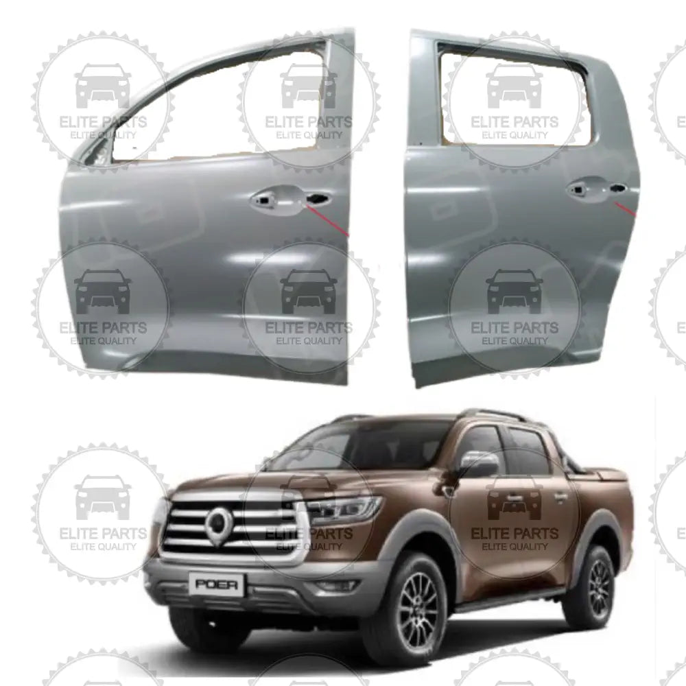GWM POER Original Door Sheet Metal Panels Assembly (ابواب اصلية جريت وول بيكب بوير)