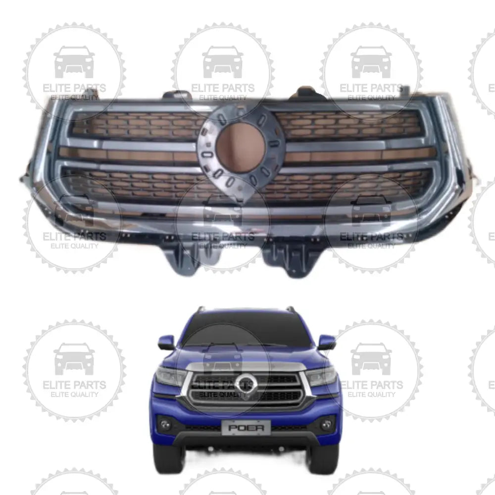 GWM POER Original Front Radiator Grille Assembly (شبكة امامية اصلية جريت وول بيكب بوير) 5509130XPW42A