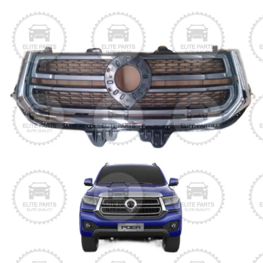 GWM POER Original Front Radiator Grille Assembly (شبكة امامية اصلية جريت وول بيكب بوير) 5509130XPW42A
