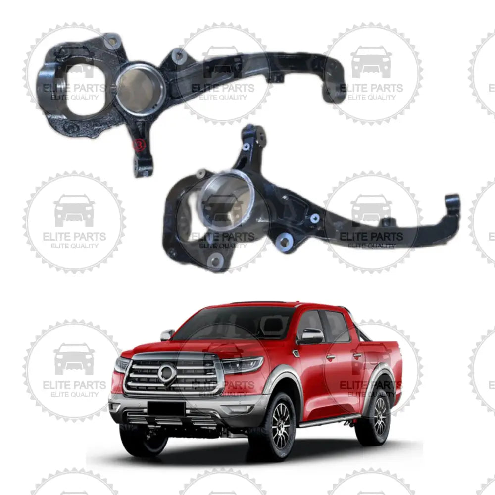 GWM POER Cannon Original Front Steering Knuckle Assembly (مفصل توجية شمعدان امامي اصلي جريت وول بيكب بوير)