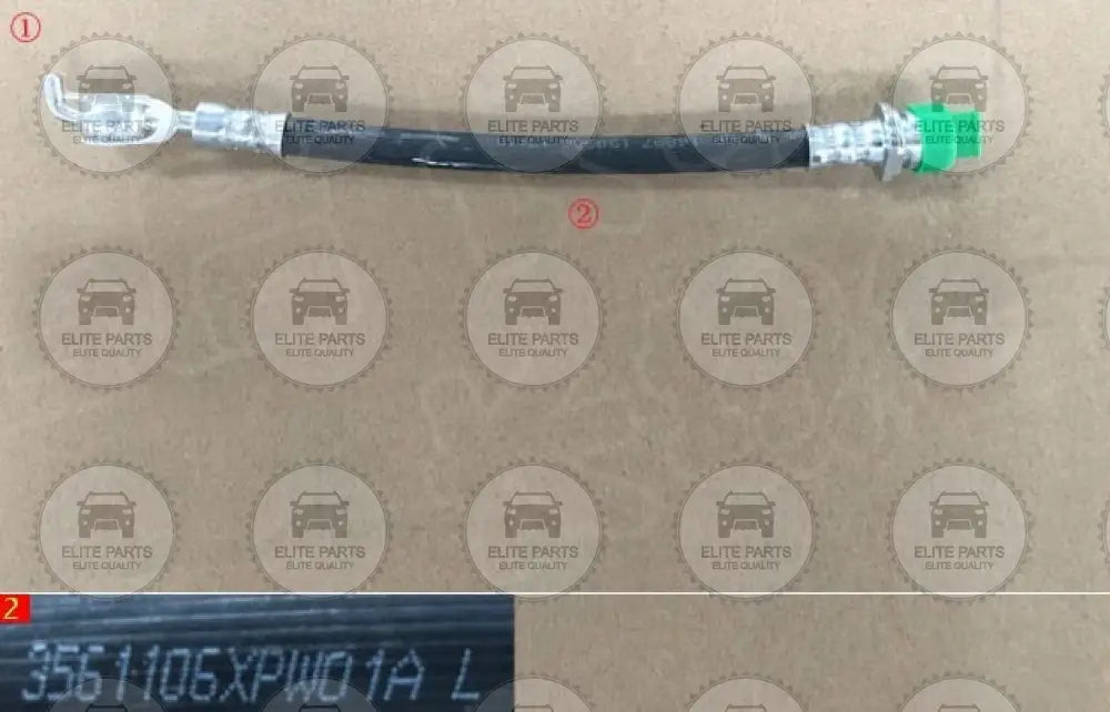 GWM POER Original Left Rear Brake Hose Assembly (خرطوم فرامل خلفي اصلي جهة اليسار جريت وول بيكب بوير) 3561106XPW01A