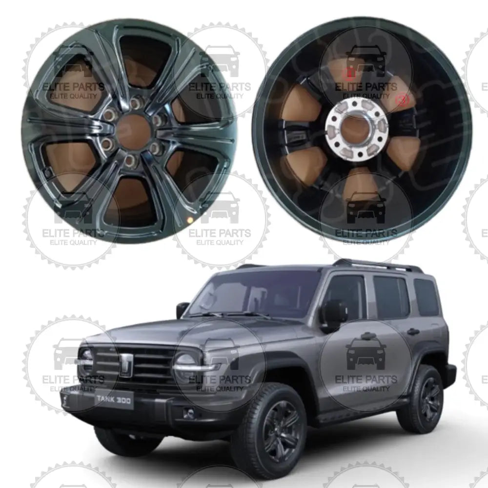 GWM TANK 300 Original 18X8J Black Edition Wheel Alloy Rim Assembly (جنط عجلة اسود اصلي تانك 300) 3113100XKM01A