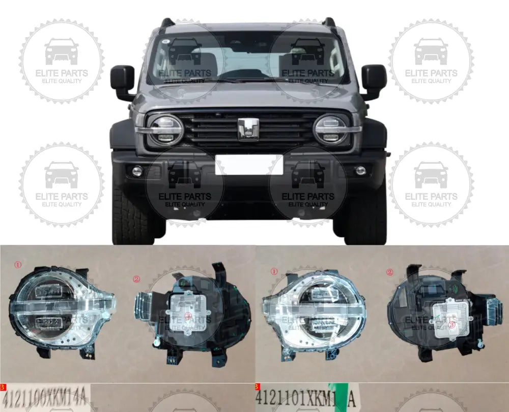 GWM TANK 300 Original Front Headlight Lamp Assembly (مصابيح كشافات امامية اصلية تانك 300)