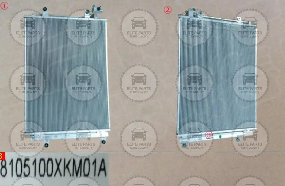 GWM Tank 300 & POER Original Air Conditioning Condenser Assembly (مكثف سربنتينة تكييف مكيف الهواء جريت وول بوير و تانك 300) 8105100XKM01A