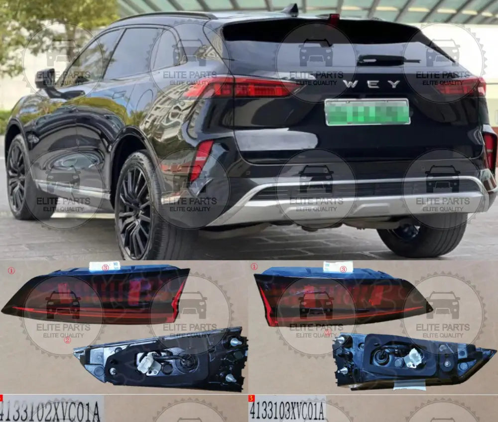 GWM WEY COFFEE 01 Original Tailgate Back Door Lamp Assembly (مصابيح كشافات اضواء خلفية اصلية للباب الخلفي جريت وول وي كوفي 01)