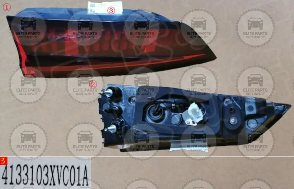 GWM WEY COFFEE 01 Original Tailgate Back Door Right Side Lamp Assembly (مصباح  كشاف ضوء خلفي اصلي جهة اليمين للباب الخلفي جريت وول وي كوفي 01) 4133103XVC01A