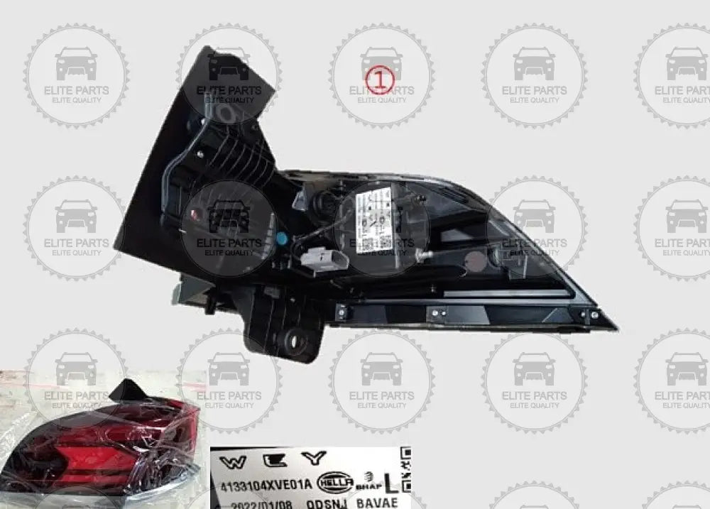 GWM WEY COFFEE 02 Original Left Side Panel Tail Light Assembly (مصباح كشاف ضوء خلفي جانبي اصلي جهة اليسار جريت وول وي كوفي 02) 4133104XVE01A