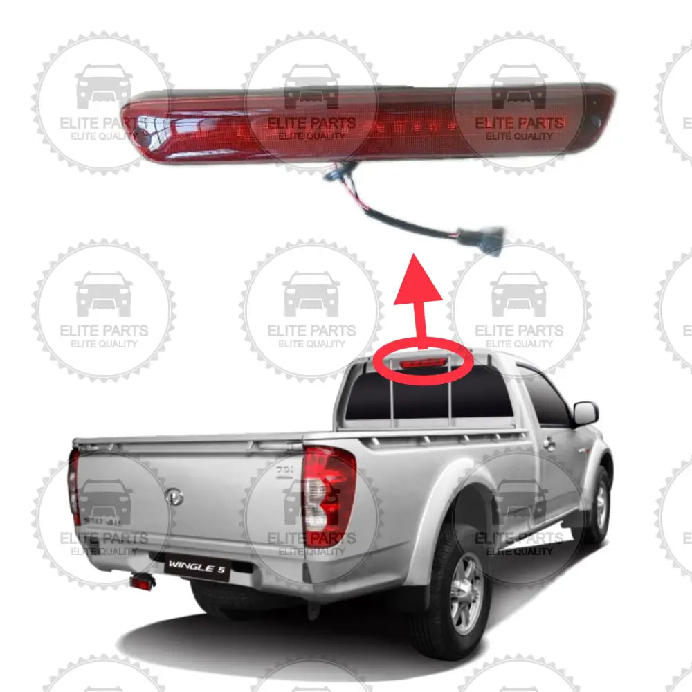 GWM WINGLE 5 Original High Mounted Brake Light Assembly (مسطرة مصباح ضوء فرامل علوية خلفية جريت وول بيكب ونجل 5) 4134900XP00XA