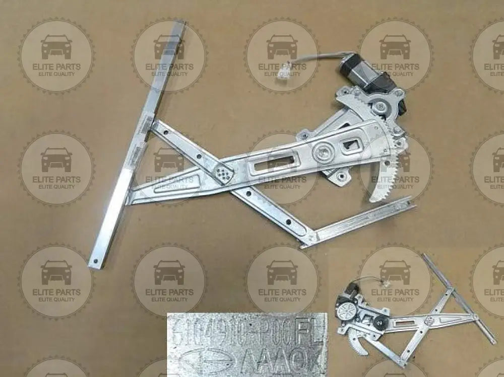 GWM Wingle 5 Original Left Front Door Glass Lifter Window Regulator Assembly (وحدة موتور رفع زجاج الباب الامامى جهة اليسار جريت وول بيكب وينجل 5) 6104910-P00