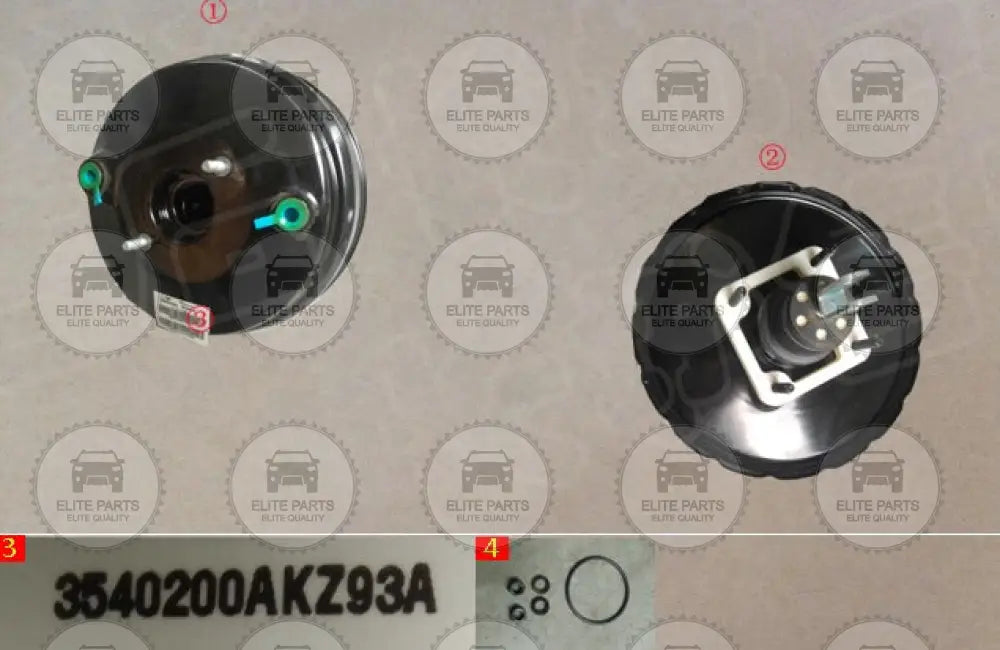 Genuine Brake Booster Unit For HAVAL H6 Second Generation (وحدة بوستر سيرفو الفرامل لهافال اتش 6 الجيل الثانى) 3540110AKZ1DA