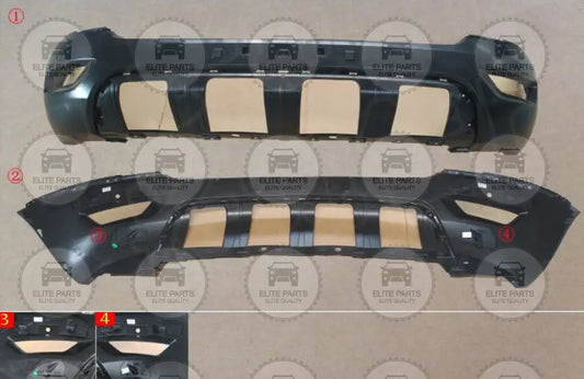 Great Wall POER Cannon Original Front Bumper Welding Assembly (صدام امامى اصلى جريت وول بيكب بوير) 2803128XPW04A