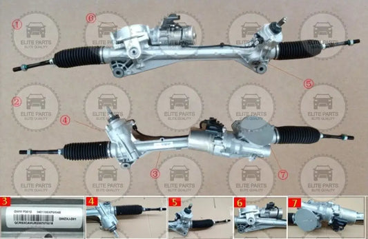 Great Wall POER Cannon Original Steering Rack Assembly (عمود المقود الهيدروليكي سكاترا جريت وول بيكب باور ) 3401100XPW04B