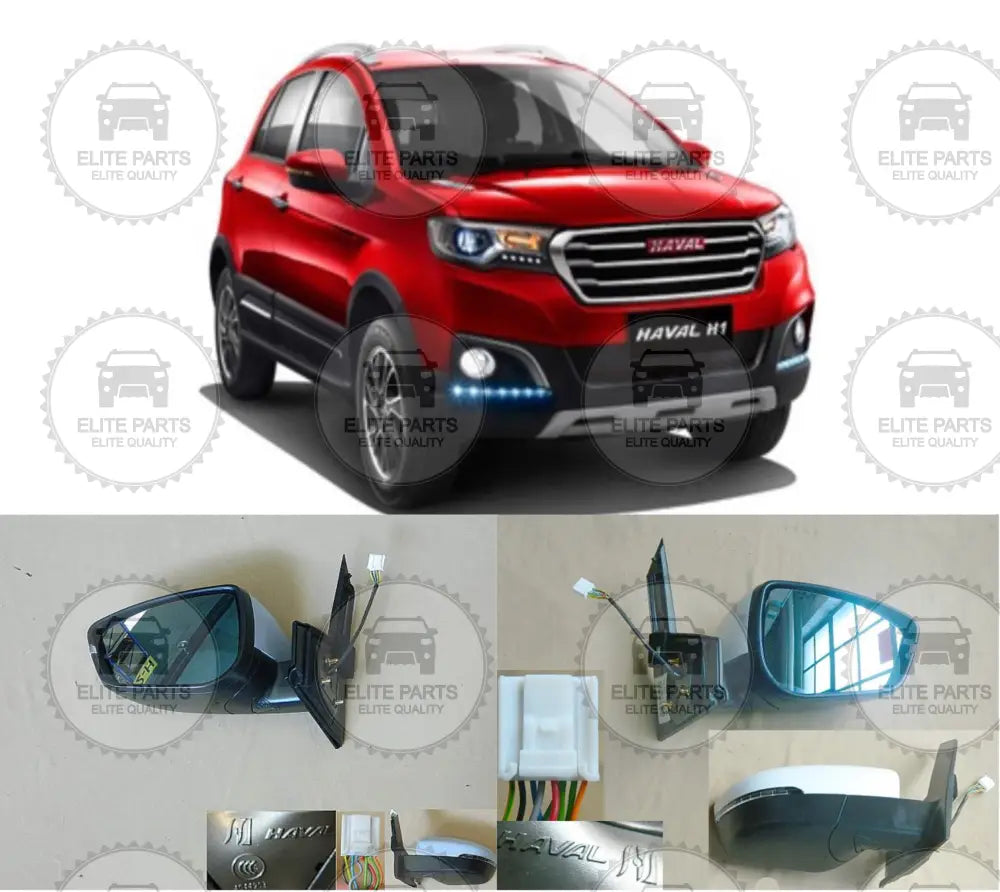 HAVAL H1 Original Exterior Rearview Side Mirror Assembly (مرايا جانبية خارجية اصلية هافال اتش 1)