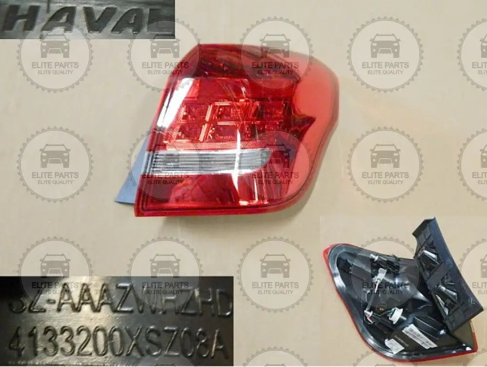 HAVAL H2 2016 Left Tailgate Lamp Light Assembly 4133300XSZ08A (هافال H2 مصباح باب صندوق الامتعة الخلفي الأيسر)