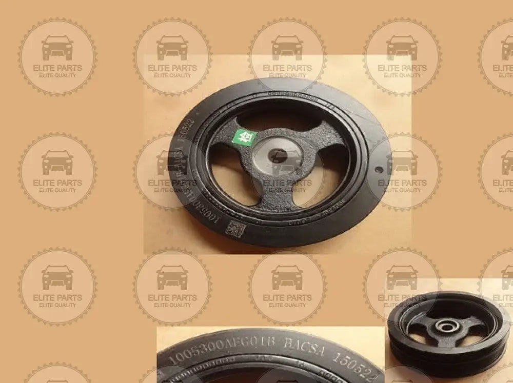 HAVAL H2 Original Crankshaft Shock-Absorbing Pulley (بكرة عمود الكرنك كرانكشافت الاصلية هافال اتش 2) 1005300AEG01B