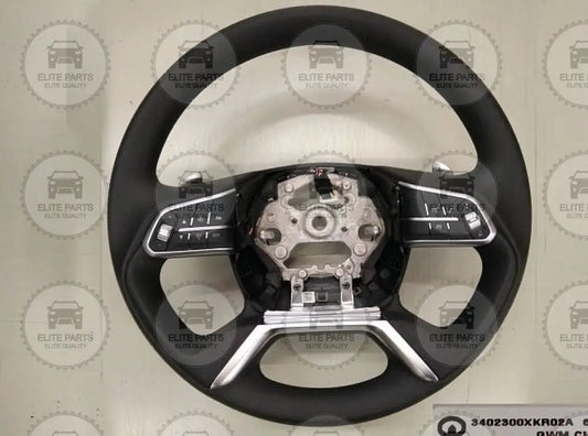 HAVAL H6 2nd Gen. Original Steering Wheel Assembly (عجلة قيادة اصلية هافال اتش 6 الجيل الثاني) 3402300XKR02A