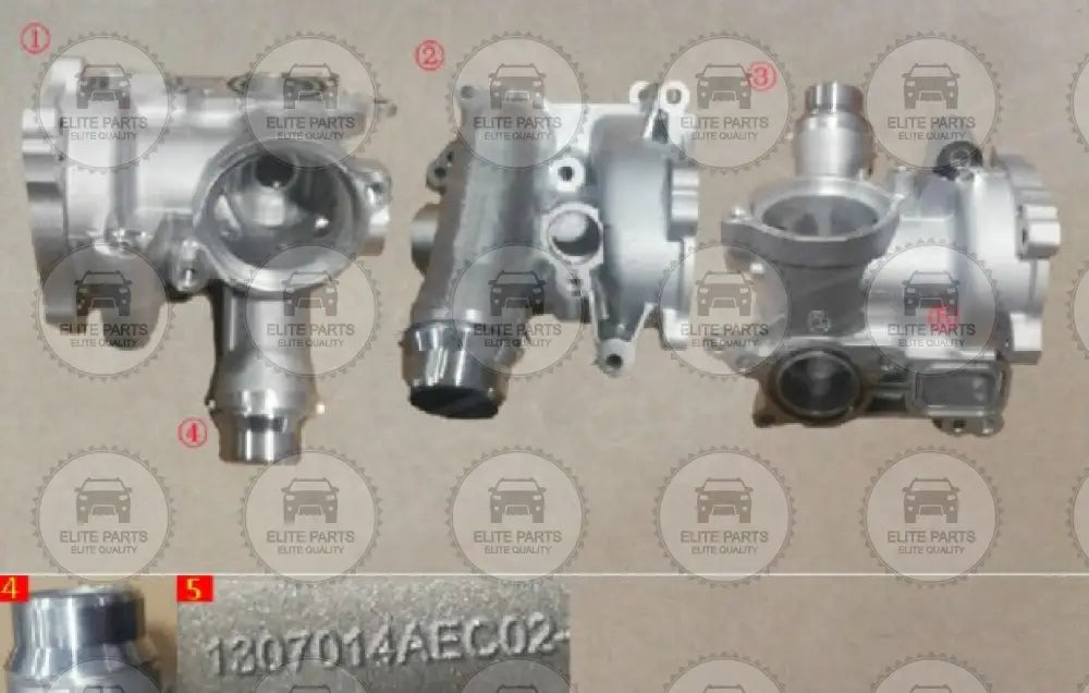 HAVAL H6 2nd Gen. Original Water Pump Body (الجسم الخارجى الهيكل الحديدى لمضخة ماء هافال اتش 6 الجيل الثانى) 1307014AEC02