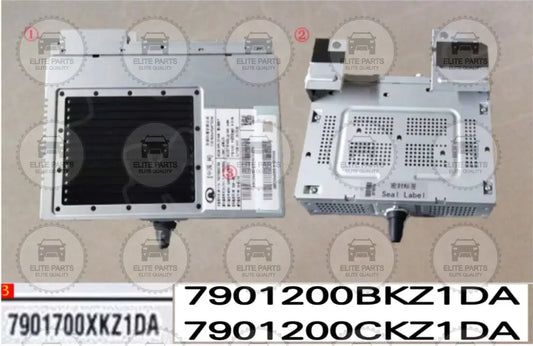 HAVAL H6 2nd Generation Original Multimedia Player Assembly (مشغل مسجل الوسائط المتعددة هافال اتش 6 الجيل الثانى) 7901700XKZ1DA / 7901200BKZ1DA / 7901200CKZ1DA