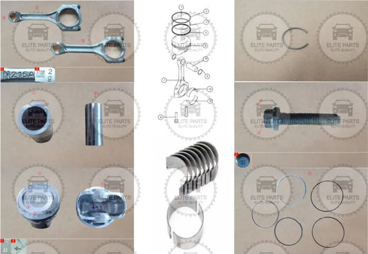 HAVAL H6 3rd Gen. 1.5T Original Complete Engine Piston Full Set (طقم بساتم لمحرك كامل هافال H6 محرك موديل الجيل الثالث)