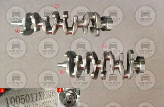 HAVAL H6 3rd Gen. 1.5T Original Engine Crankshaft Assemly (عمود كرنك كرانكشافت هافال اتش 6 الجيل الثالث محرك 1500) 1005011XEB05