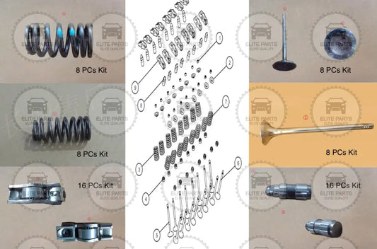 HAVAL H6 3rd Gen. 1.5T Original Engine Valves Rebuild Kit (طقم صمامات اصلاح المحرك هافال اتش 6 الجيل الثالث)