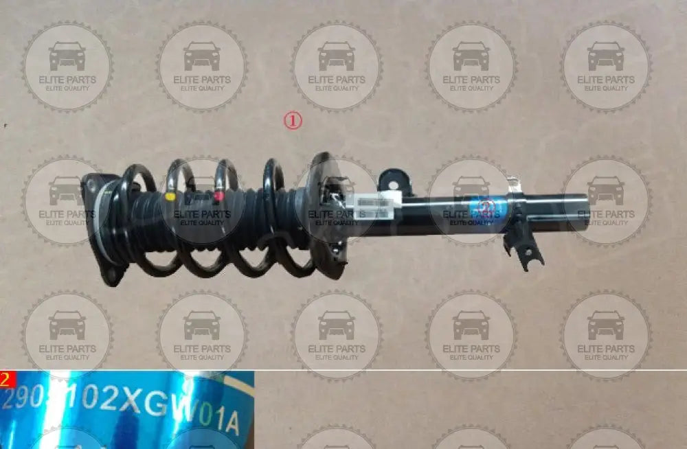 Spring الياي HAVAL H6 3rd Gen. 2.0T Original Front Shock Absorber With Coil Spring ...