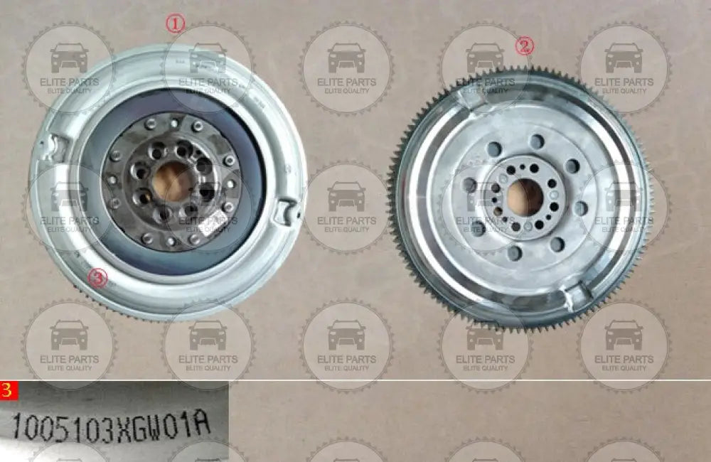 HAVAL H6 3rd Gen. GW4N20 Original Transmission Dual-Mass Flywheel (ترس فلاي ويل ناقل الحركة الاصلي هافال اتش 6 الجيل الثالث و اتش 6 جي تي) 1005103XGW01A