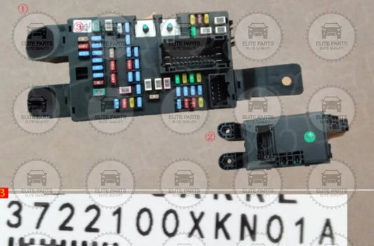 HAVAL H6 3rd Gen. & Jolion Original Instrument Panel Fuse Box Assembly (علبة فيوزات كهرباء هافال اتش 6 الجيل الثالث و جوليون) 3722100XKN01A