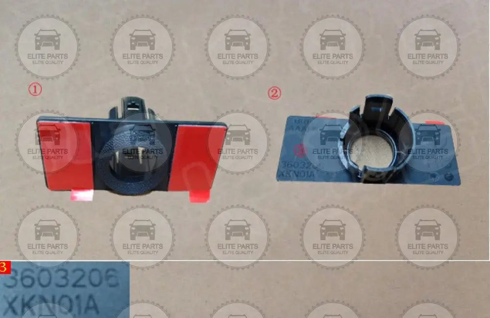 HAVAL H6 3rd Gen. Original Left Rear Center Radar Sensors Brackets (حامل تثبيت حساس مستشعر الركن الخلفى جهة اليسار هافال اتش 6 الجيل الثالث و هايبرد) 3603206XKN01A