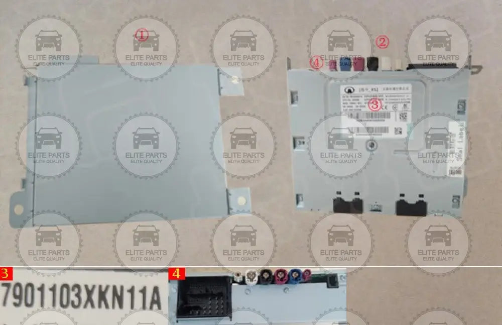 HAVAL H6 3rd Gen. Original Multimedia Player Assembly (مشغل مسجل الشاشة متعدد الوسائط هافال اتش 6 الجيل الثالث) 7901103XKN11A