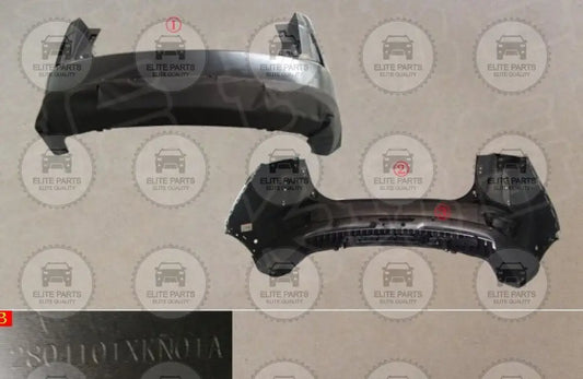 HAVAL H6 3rd Gen. Original Rear Bumper Welding Assembly (صدام خلفي اصلي هافال اتش 6 الجيل الثالث) 2804114XKN15A