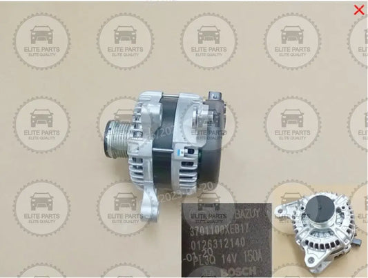 HAVAL H6 3rd Generation ORIGINAL Generator 3701100XEB17 هافال H6 
 الجيل الثالث دينامو اصلي مولد كهربائى